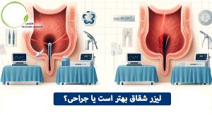 لیزر شقاق بهتر است یا جراحی